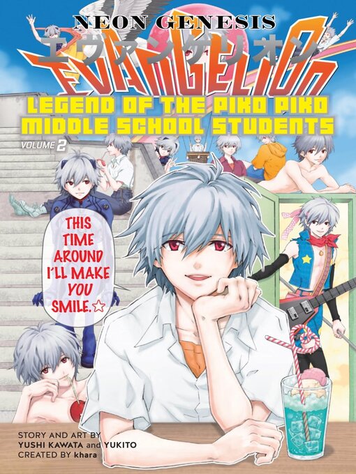 Cover image for Neon Genesis Evangelion: The Legend of Piko Piko Middle School Students, Volume 2